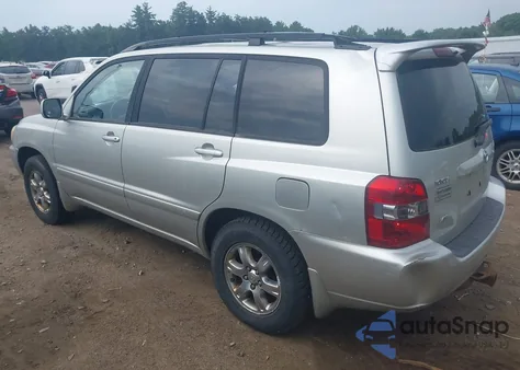 2004 Toyota Highlander V6 z USA, uszkodzony, nr VIN JTEGP21A540009744